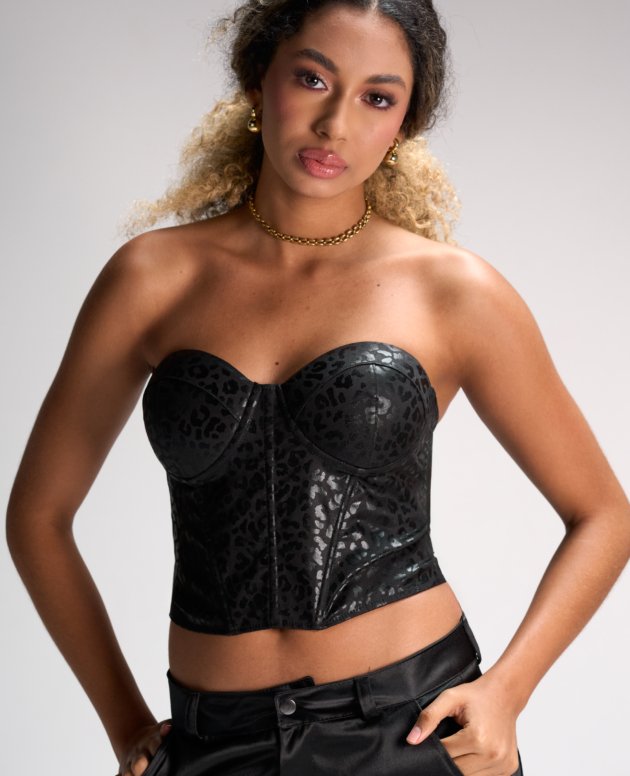 PRINT CORSET.
